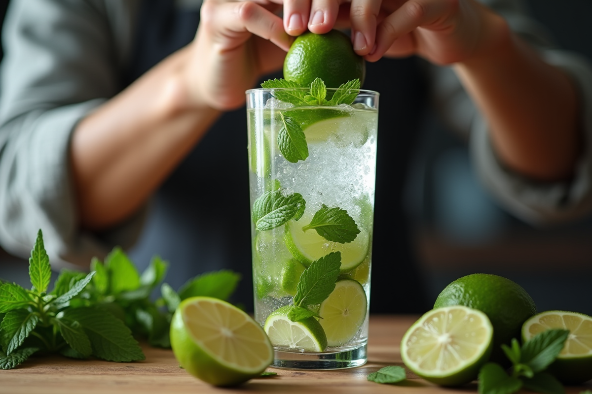 mojito cocktail